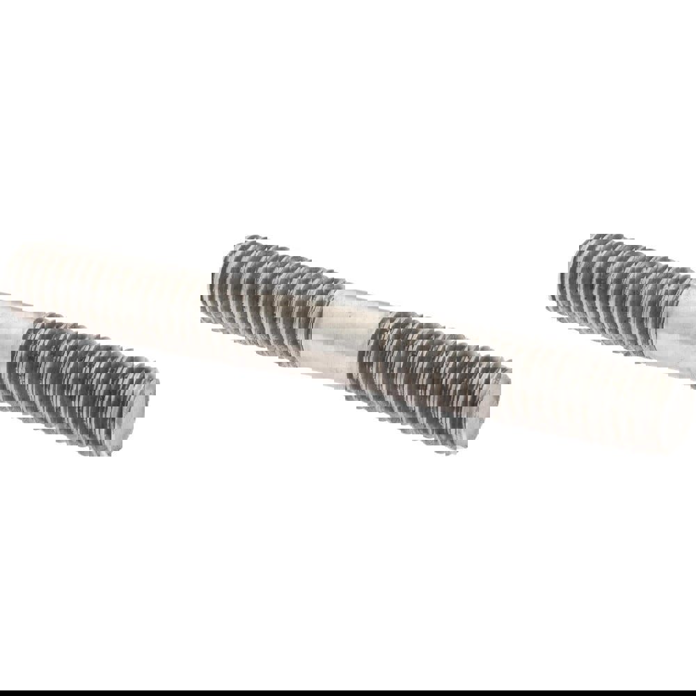 Equal Double Threaded Stud: 1/4-20 Thread, 3